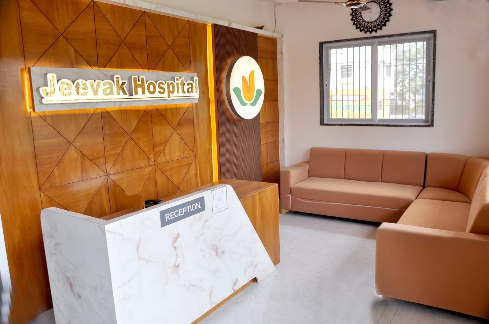 Jeevak Hospital front view